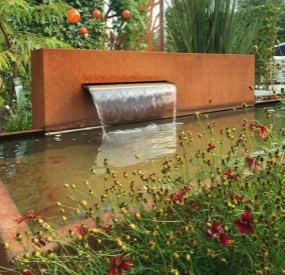 Metal Water Feature